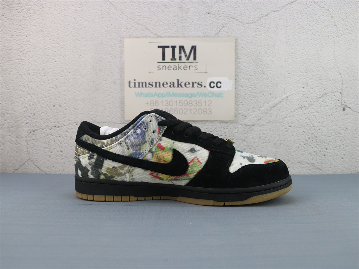 M Batch Nike SB Dunk Low Supreme Rammellzee FD8778-001